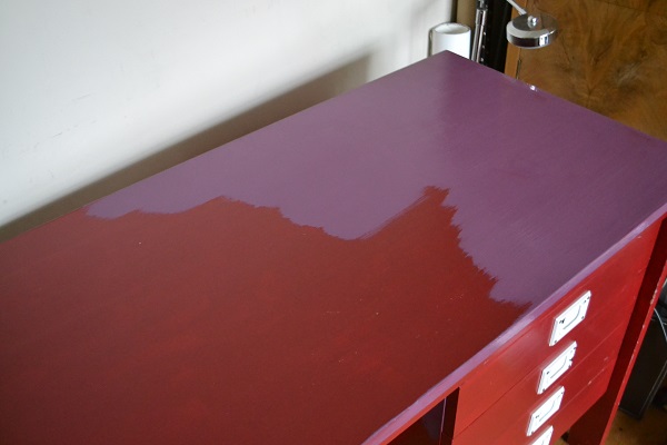 Painting a desk