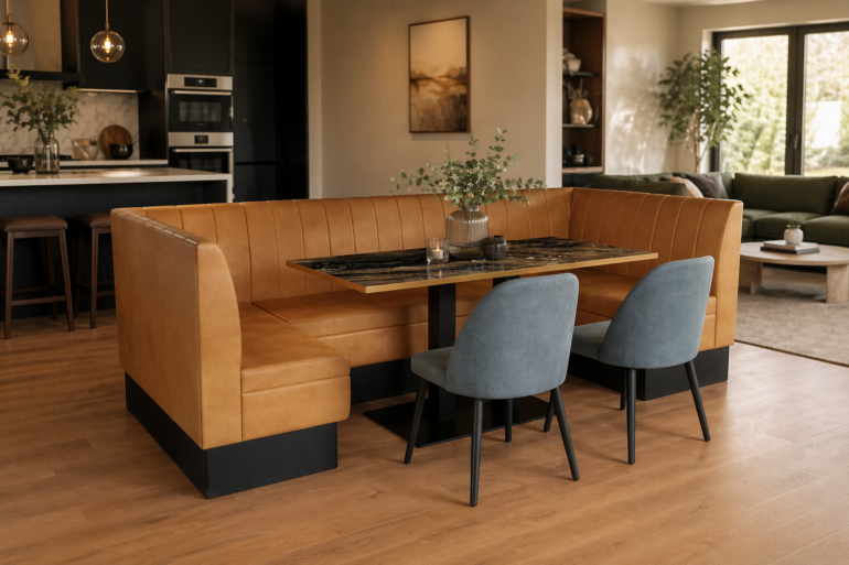 Why Booth Seating with Storage Is Becoming One of the Biggest Kitchen Trends in UK Homes