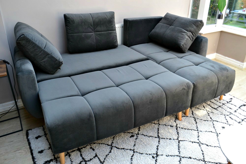 Vader fage 鍔 Officier Review: Versatile Contemporary Globe Corner Sofa Bed From SLF24 - Tidylife