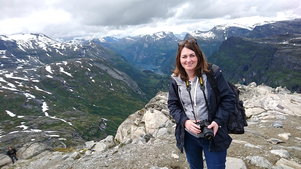 Antonia Ludden, blogger, visits Norway with Ekornes Stressless