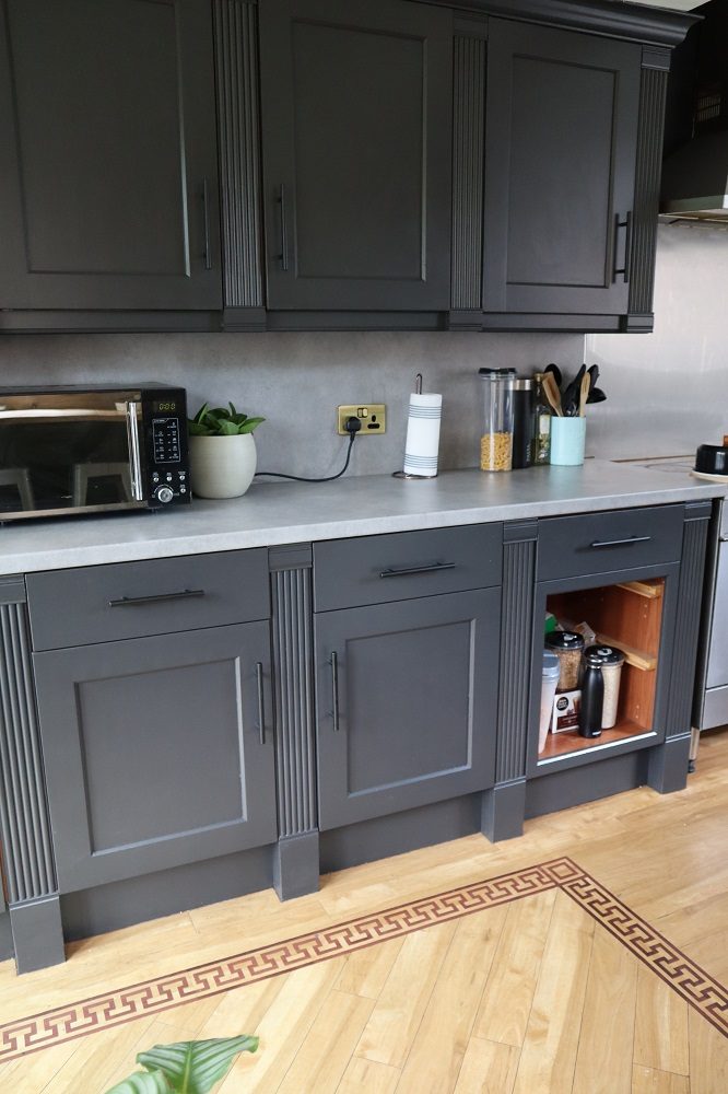 My Budget Kitchen Makeover Including, Paint For Vinyl Kitchen Cupboards Uk
