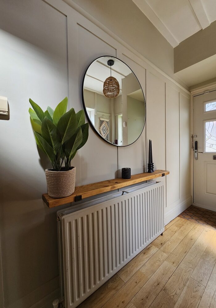 Elevate Your Hallway with a DIY Stylish Panelled Wall: A Step-by-Step Guide