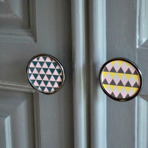 Geometric door knobs