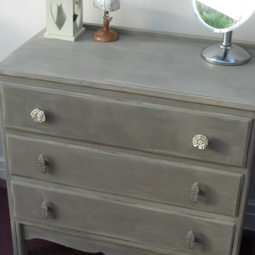 Painting an old dresser or chest of drawers