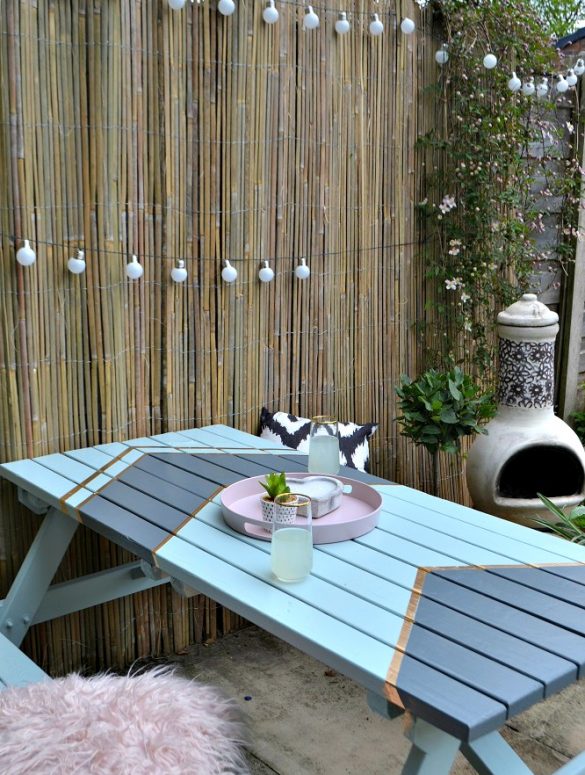 How To Upcycle Your Garden Furniture, How To Paint Outdoor Wooden Furniture