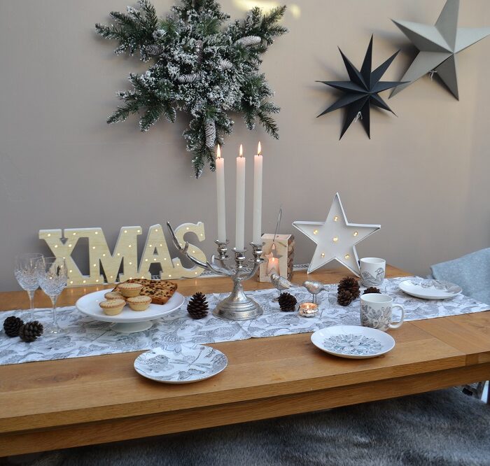 Create A Winter Woodland Table for Christmas or New Year