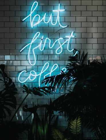 neon wall sign