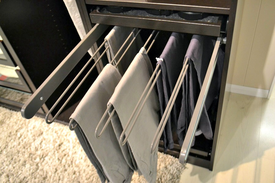 Ikea Pax trouser storage