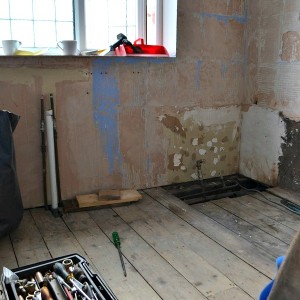 bathroom to shower room